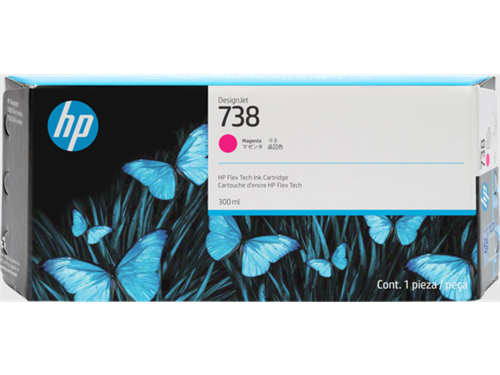HP 738 magenta ink cartridge