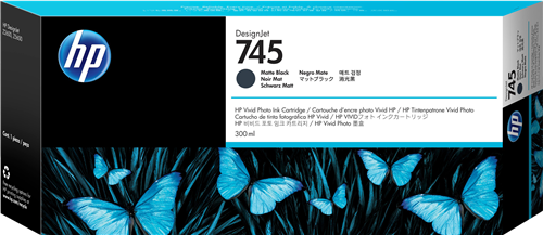 HP 745 Black (matt) ink cartridge