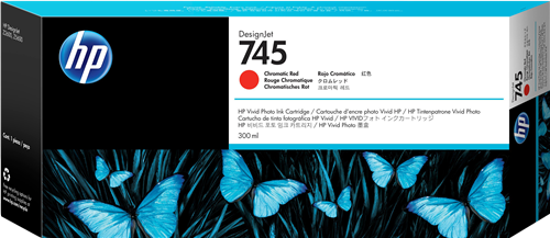 HP 745 Red ink cartridge