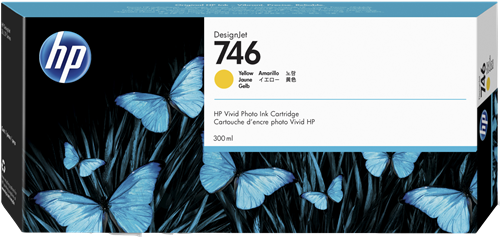 HP 746 yellow ink cartridge