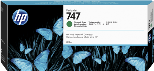 HP 747 Green ink cartridge