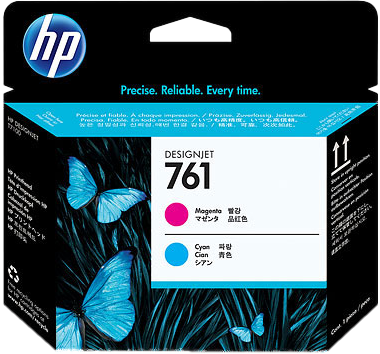 HP 761 printhead cyan / magenta