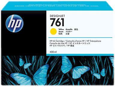 HP 761 yellow ink cartridge