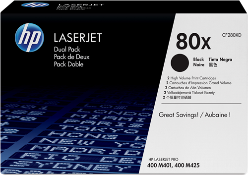 HP 80X multipack black