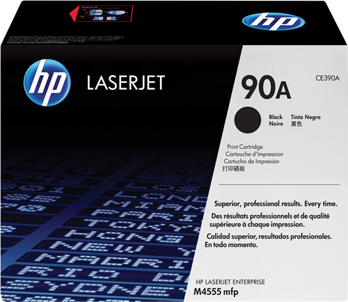 HP 90A black toner