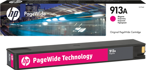 HP 913A magenta ink cartridge