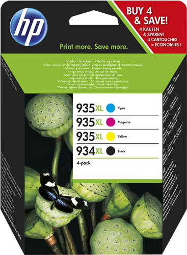 HP 934XL+935XL multipack black / cyan / magenta / yellow