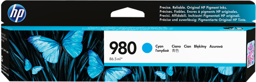 HP 980 cyan ink cartridge