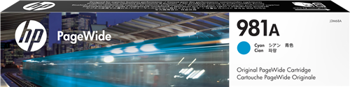 HP 981A cyan ink cartridge