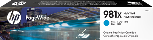 HP 981X cyan ink cartridge