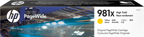 HP 981X yellow ink cartridge