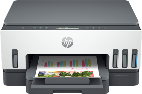 HP Smart Tank 7005 All-in-One Multifunction Printer Gray / White