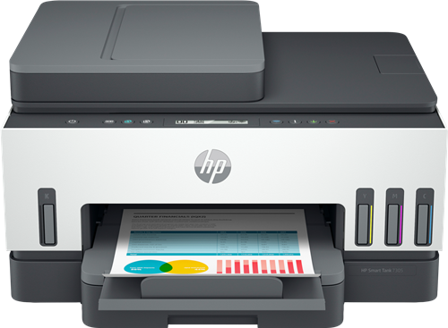 HP Smart Tank 7305 All-in-One Multifunction Printer Gray