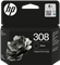 HP 308 black ink cartridge