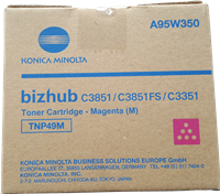 Konica Minolta TNP49M magenta toner
