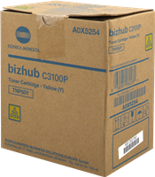 Konica Minolta TNP50Y yellow toner