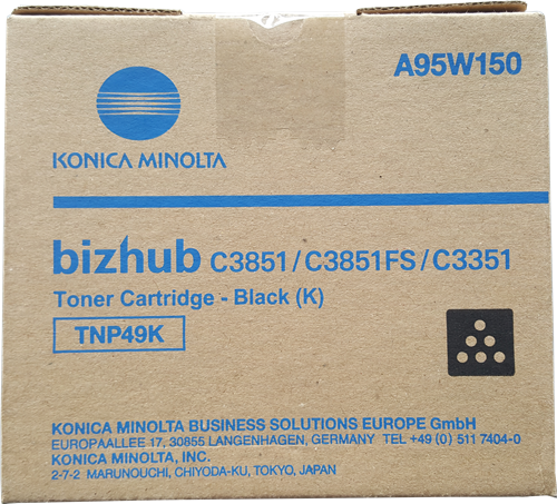 Konica Minolta TNP49K black toner