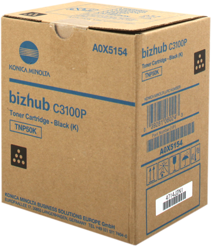 Konica Minolta TNP50K black toner