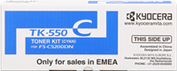 Kyocera TK-550c cyan toner