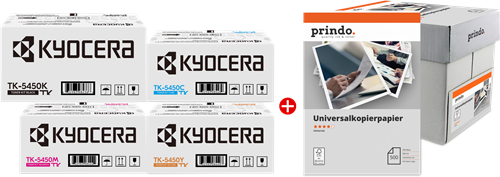 Kyocera TK-5450 MCVP black / cyan / magenta / yellow / White value pack