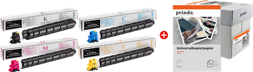 Kyocera TK-8525 MCVP 01 black / cyan / magenta / yellow / White value pack