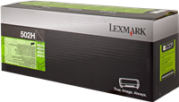 Lexmark 502H black toner
