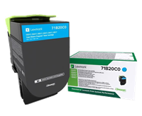 Lexmark 71B20C0 cyan toner