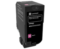 Lexmark 74C2SM0 magenta toner