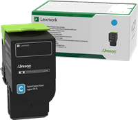 Lexmark 78C20C0 cyan toner