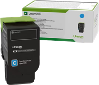 Lexmark 78C2XCE cyan toner