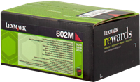 Lexmark 802M magenta toner