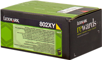 Lexmark 802XY yellow toner
