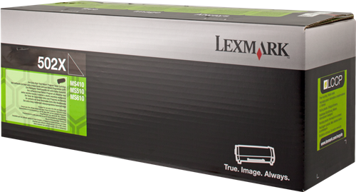 Lexmark 502X black toner