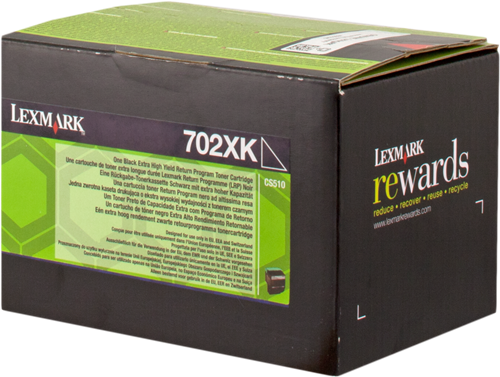 Lexmark 702XK black toner