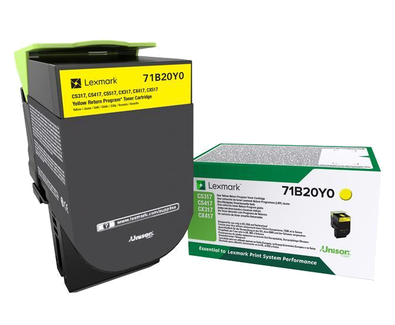 Lexmark 71B20Y0 yellow toner
