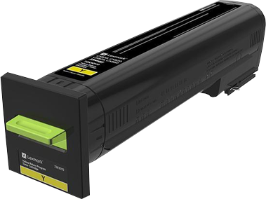 Lexmark 72K20Y0 yellow toner