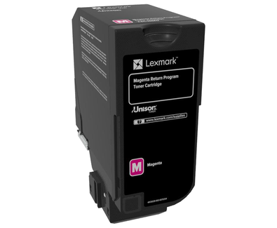 Lexmark 74C20M0 magenta toner