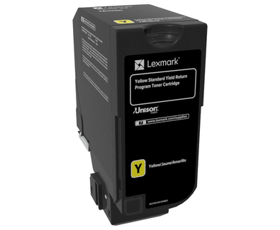 Lexmark 74C2SY0 yellow toner