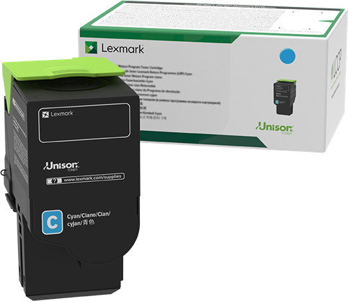 Lexmark 78C20C0 cyan toner