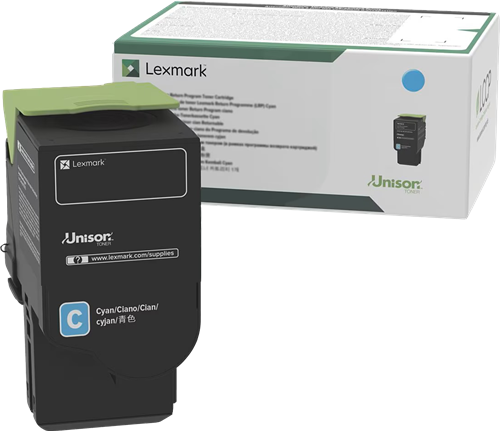 Lexmark 78C2XC0 cyan toner