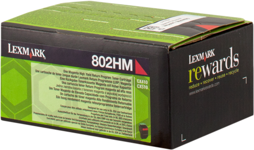 Lexmark 802HM magenta toner