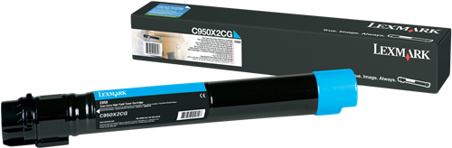 Lexmark X950X2CG cyan toner