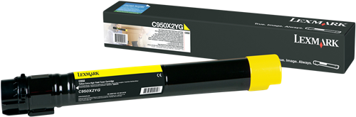 Lexmark X950X2YG yellow toner