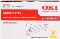 OKI 43870005 imaging drum yellow