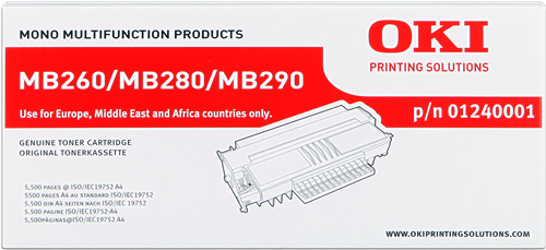 OKI 01240001 black toner