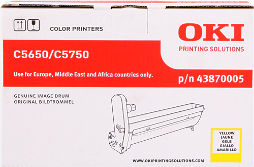 OKI 43870005 imaging drum yellow