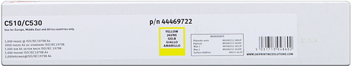 OKI 44469722 yellow toner