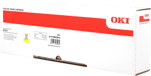 OKI 45862814 yellow toner