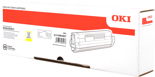 OKI 45862837 yellow toner