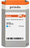 Prindo Basic XL cyan ink cartridge
